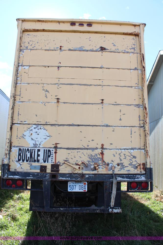 image for item I5893 1980 Fruehauf dry van trailer