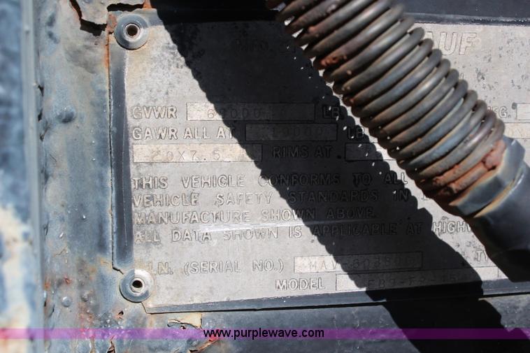 image for item I5893 1980 Fruehauf dry van trailer