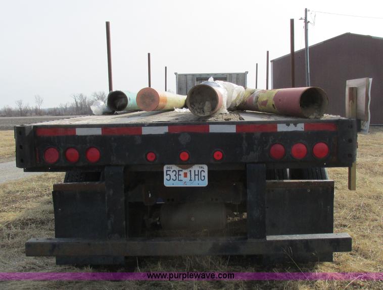 image for item K2019 1996 Transcraft TL2000 Super Beam flatbed trailer