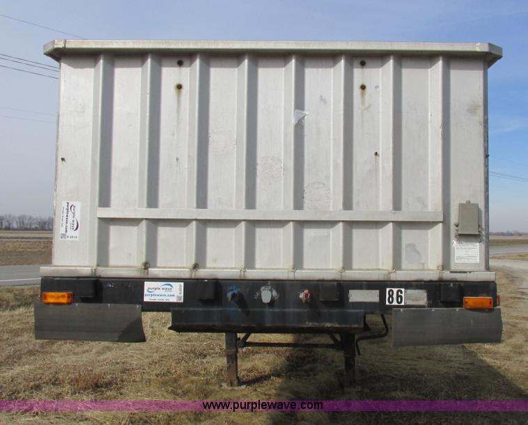 image for item K2019 1996 Transcraft TL2000 Super Beam flatbed trailer
