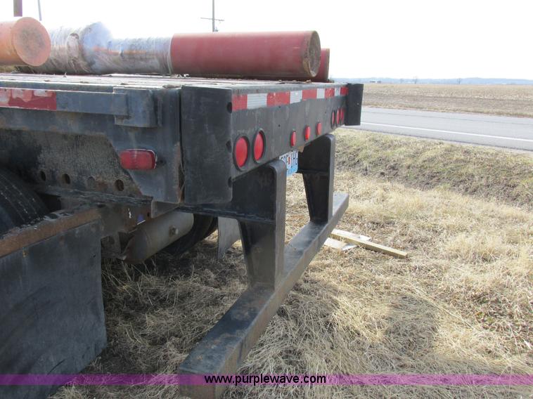 image for item K2019 1996 Transcraft TL2000 Super Beam flatbed trailer