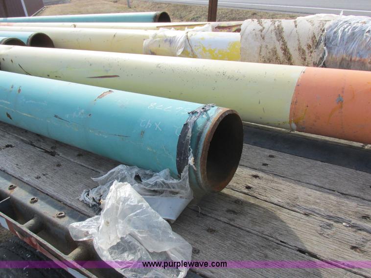 image for item K2019 1996 Transcraft TL2000 Super Beam flatbed trailer