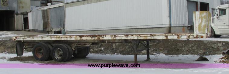 image for item K2021 1963 Highway flatbed trailer