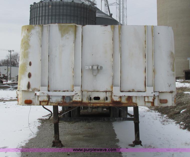 image for item K2021 1963 Highway flatbed trailer