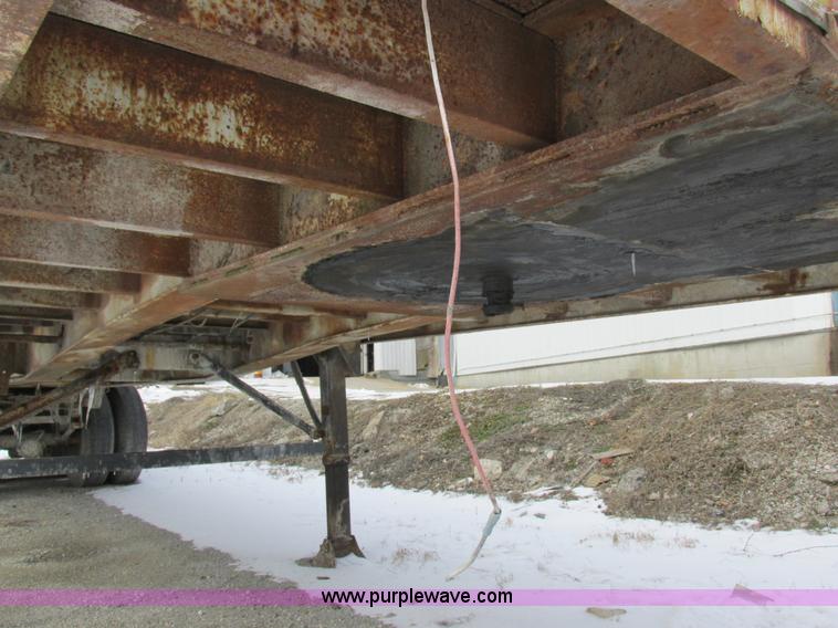 image for item K2021 1963 Highway flatbed trailer