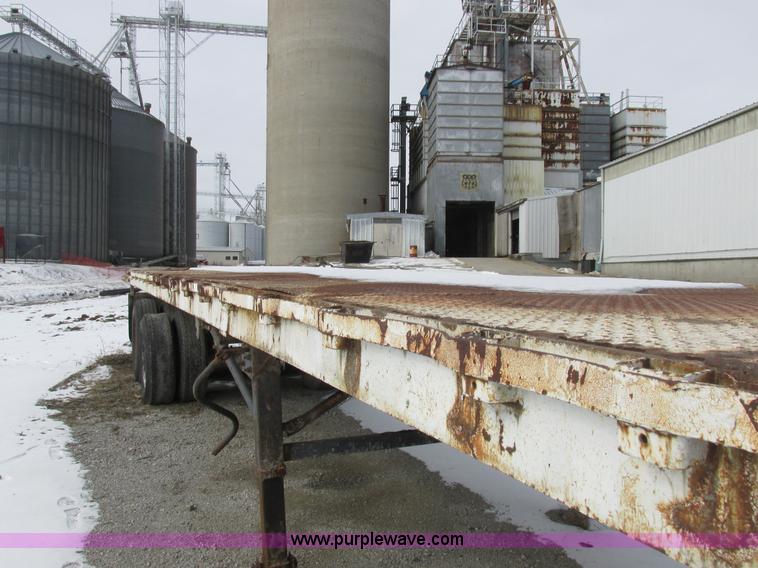 image for item K2021 1963 Highway flatbed trailer