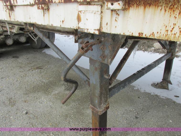 image for item K2021 1963 Highway flatbed trailer