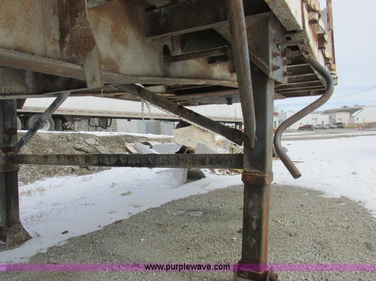 image for item K2021 1963 Highway flatbed trailer