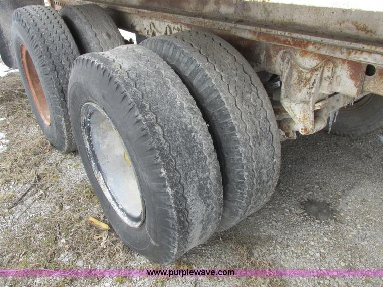 image for item K2021 1963 Highway flatbed trailer