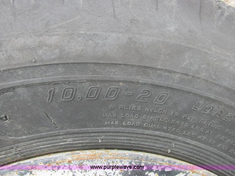 image for item K2021 1963 Highway flatbed trailer