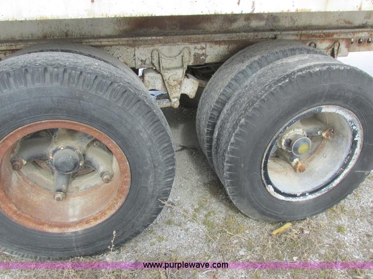 image for item K2021 1963 Highway flatbed trailer
