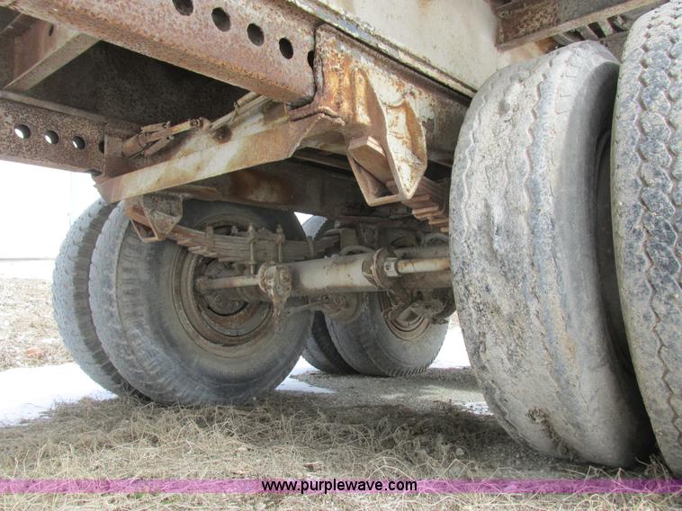 image for item K2021 1963 Highway flatbed trailer