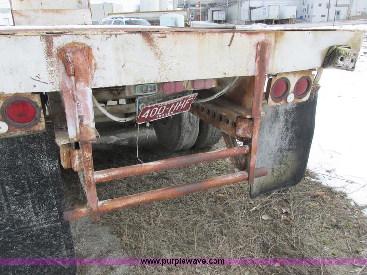 image for item K2021 1963 Highway flatbed trailer