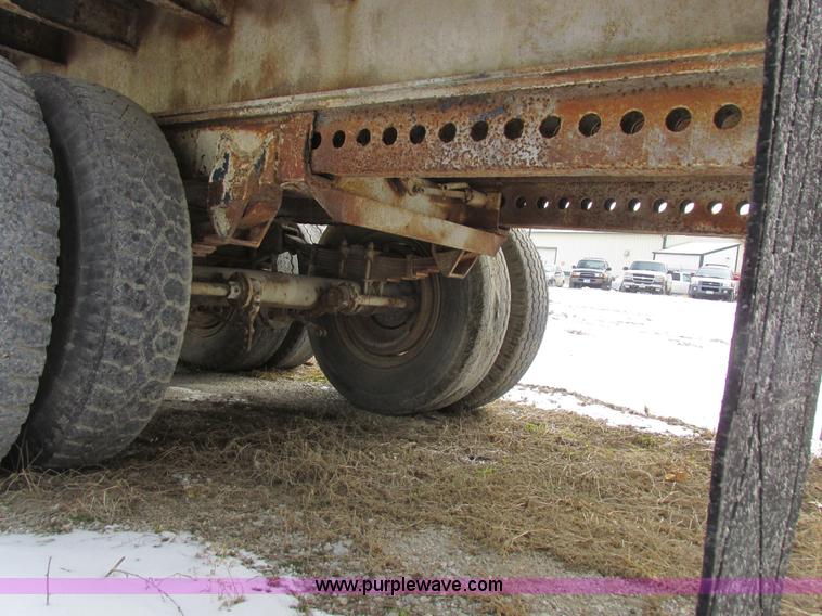 image for item K2021 1963 Highway flatbed trailer