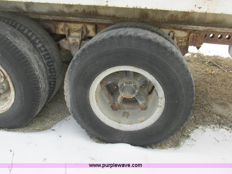 image for item K2021 1963 Highway flatbed trailer