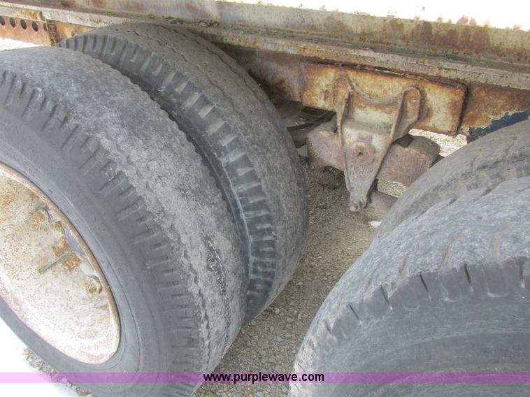 image for item K2021 1963 Highway flatbed trailer