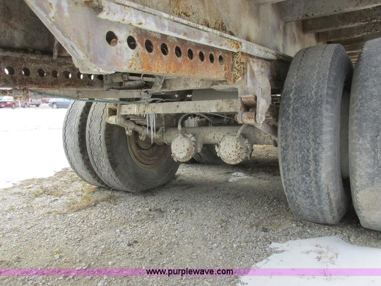 image for item K2021 1963 Highway flatbed trailer