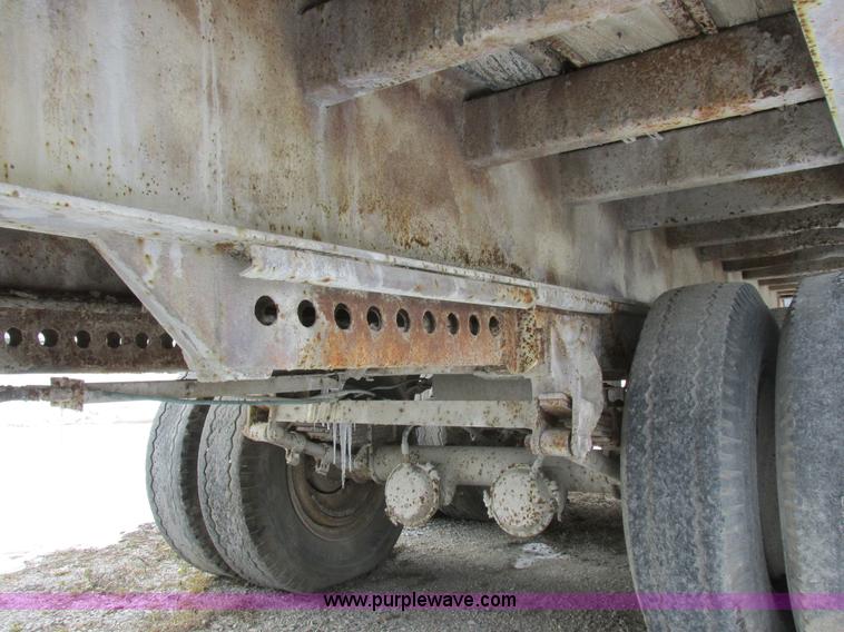 image for item K2021 1963 Highway flatbed trailer
