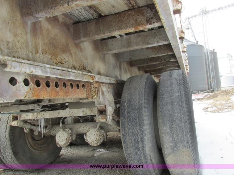 image for item K2021 1963 Highway flatbed trailer
