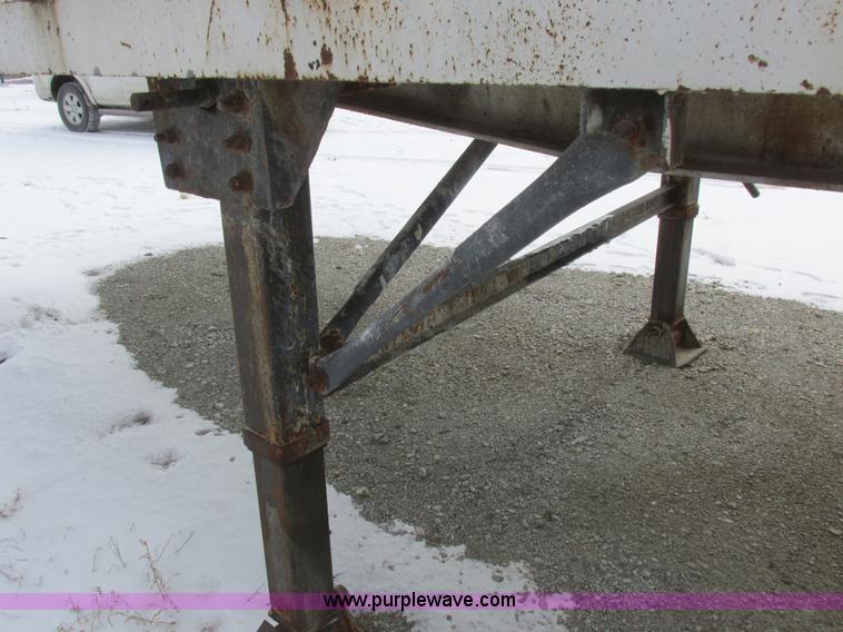 image for item K2021 1963 Highway flatbed trailer