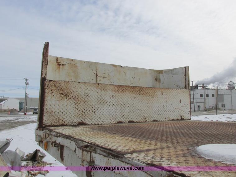 image for item K2021 1963 Highway flatbed trailer