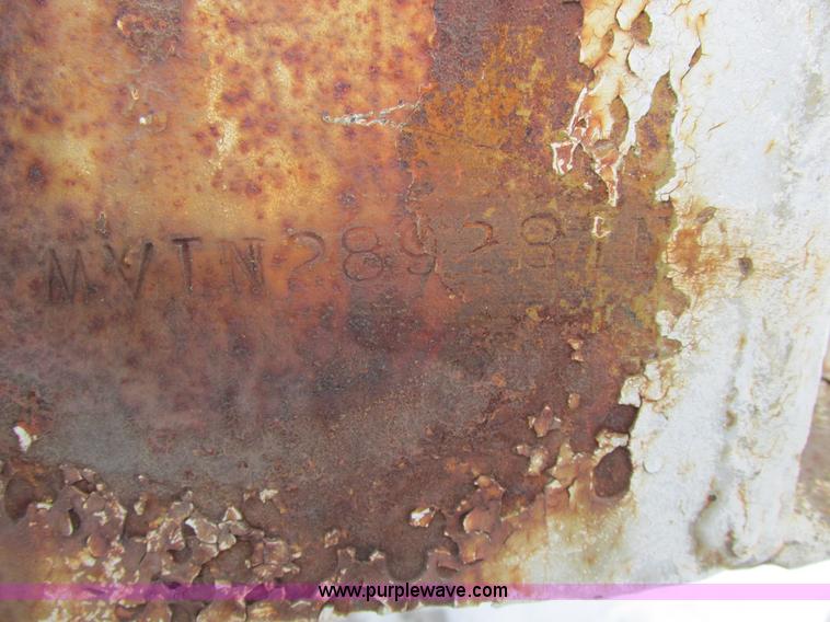 image for item K2021 1963 Highway flatbed trailer