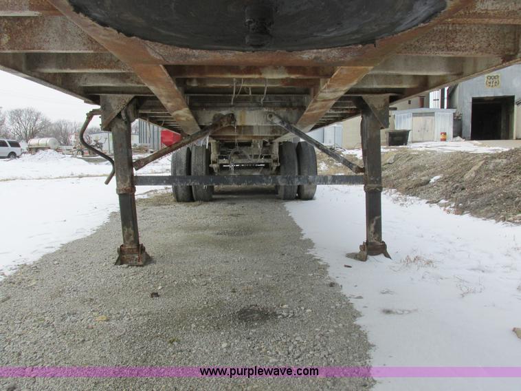 image for item K2021 1963 Highway flatbed trailer