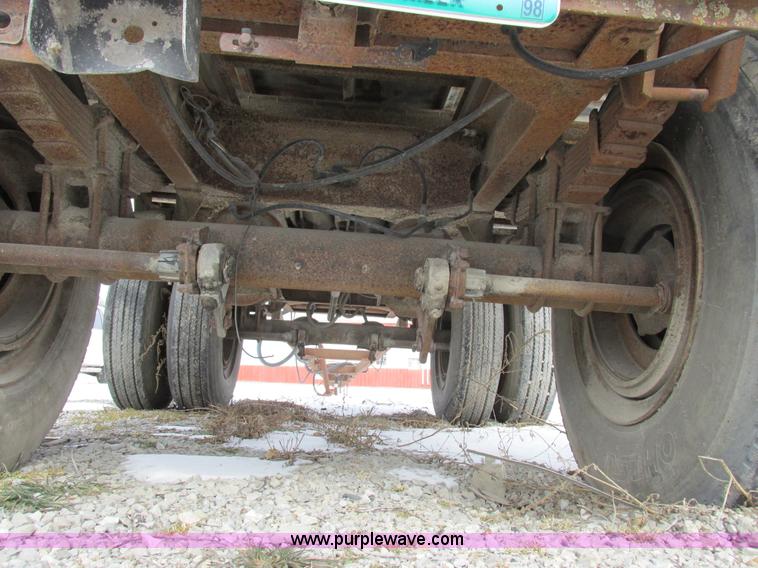 image for item K2032 1976 shop built pup trailer