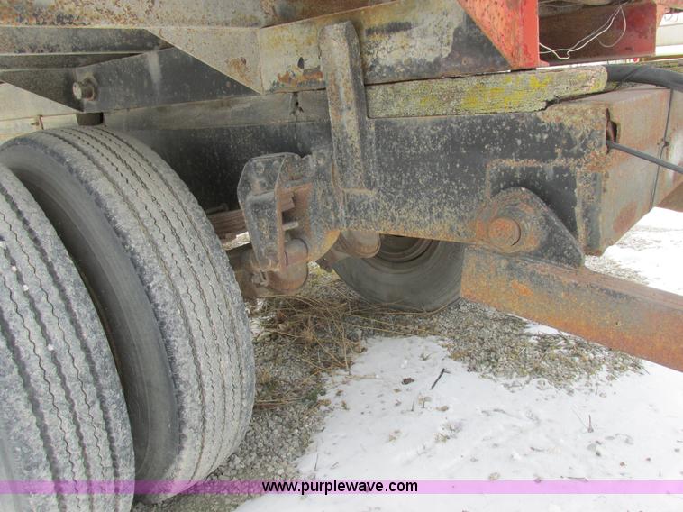 image for item K2032 1976 shop built pup trailer