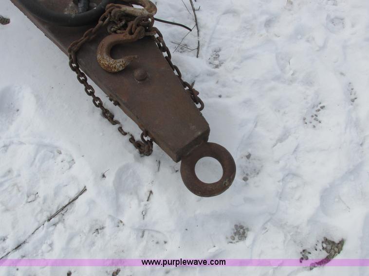 image for item K2032 1976 shop built pup trailer