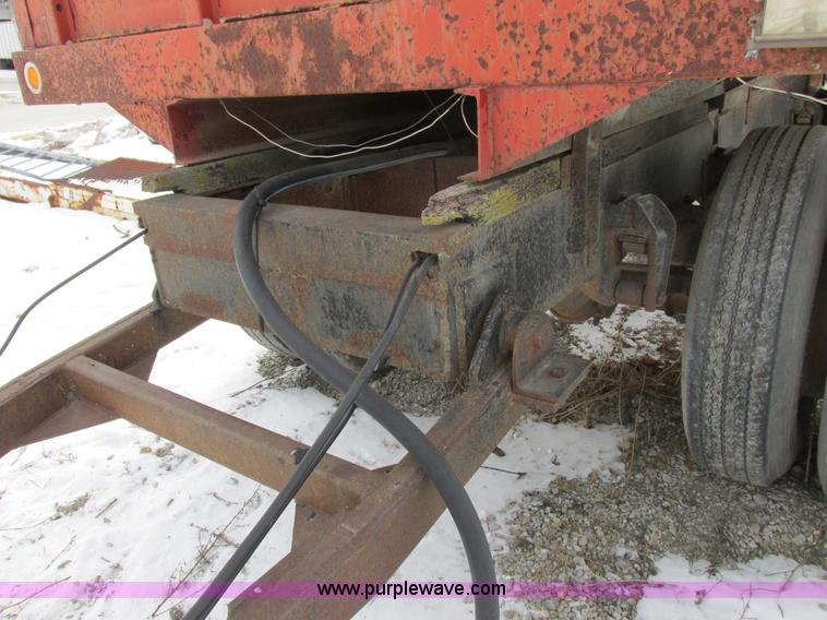 image for item K2032 1976 shop built pup trailer