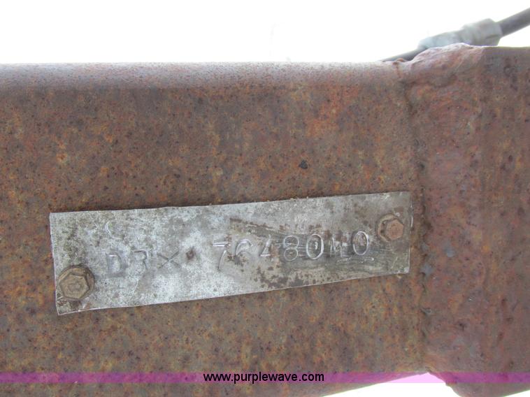 image for item K2032 1976 shop built pup trailer