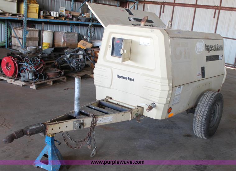 image for item AW9432 2004 Ingersoll Rand 185 compressor