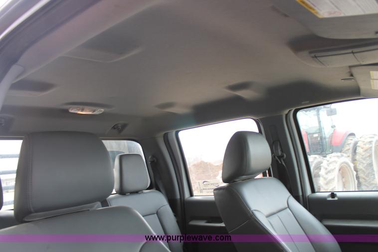 image for item H1602 2014 Ford F350 Super Duty Crew Cab flatbed truck