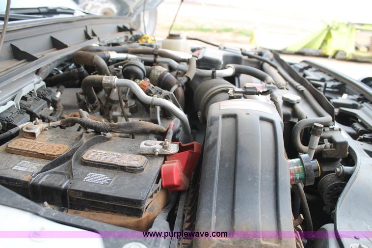 image for item H1602 2014 Ford F350 Super Duty Crew Cab flatbed truck