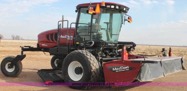 image for item H1608 2013 MacDon M205 self-propelled windrower