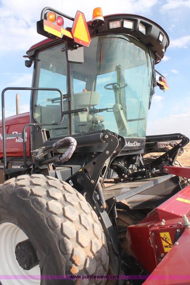 image for item H1608 2013 MacDon M205 self-propelled windrower