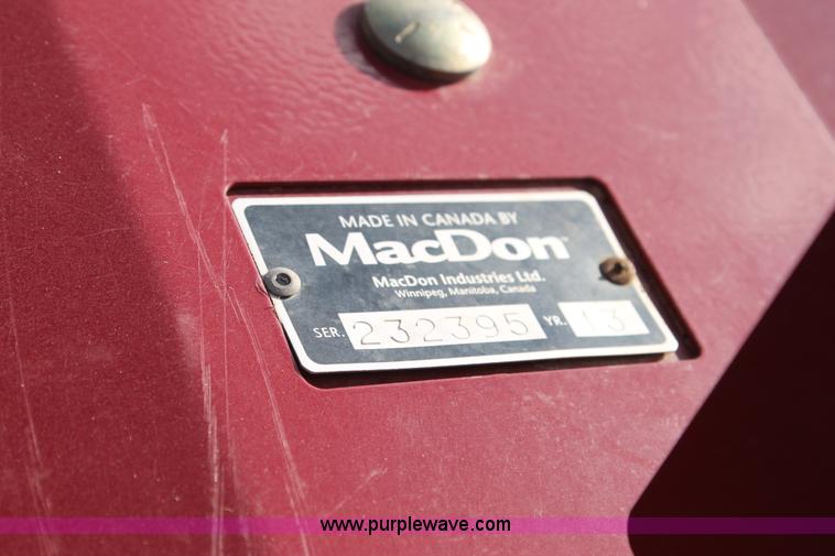 image for item H1608 2013 MacDon M205 self-propelled windrower