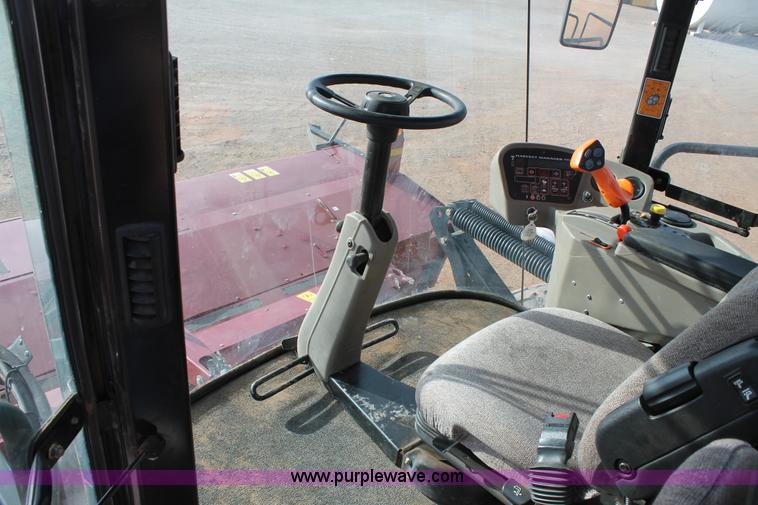 image for item H1608 2013 MacDon M205 self-propelled windrower