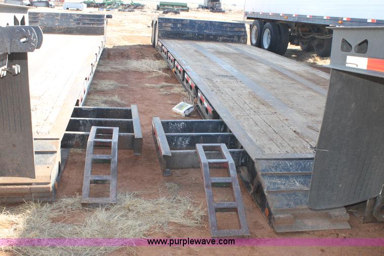 image for item H1609 2002 Trail King TK60HG-482 lowboy trailer