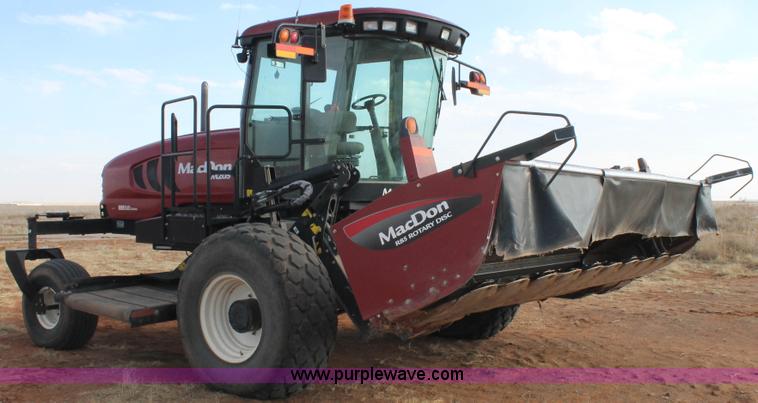 image for item H1611 2013 MacDon M205 self-propelled windrower
