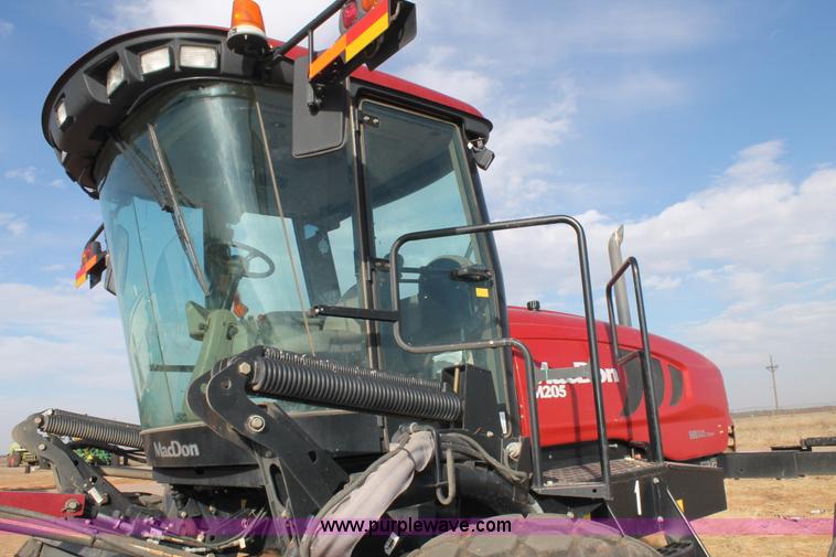 image for item H1611 2013 MacDon M205 self-propelled windrower