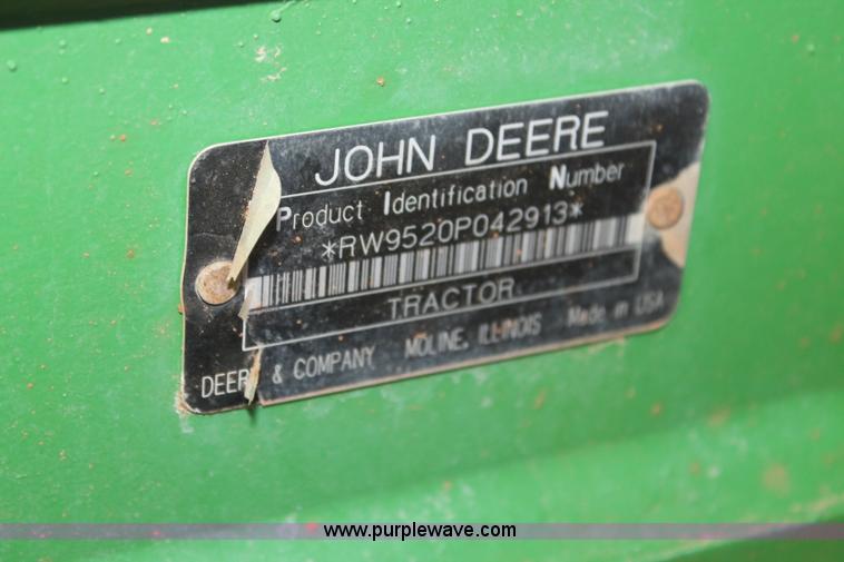 image for item H1612 2006 John Deere 9520 4WD tractor