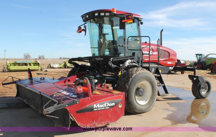 image for item H1617 2013 MacDon M205 self-propelled windrower
