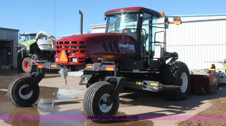 image for item H1617 2013 MacDon M205 self-propelled windrower