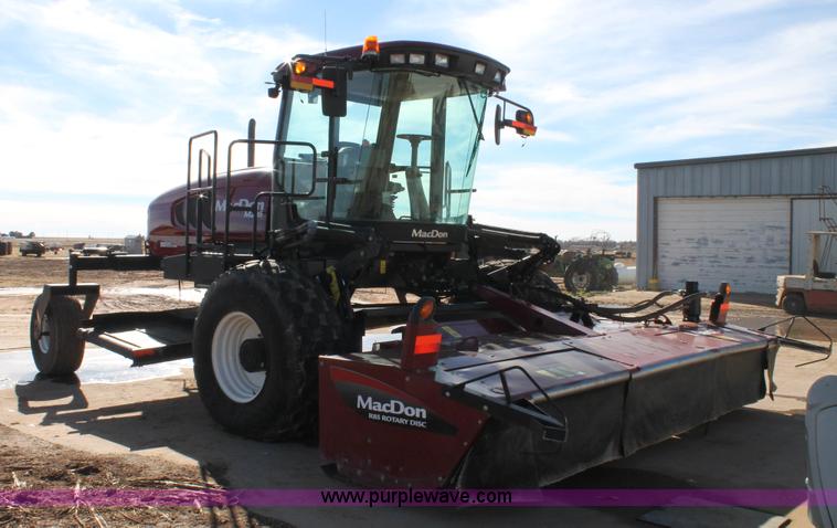 image for item H1617 2013 MacDon M205 self-propelled windrower