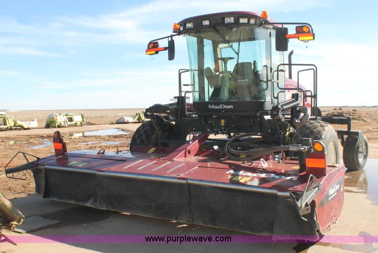 image for item H1617 2013 MacDon M205 self-propelled windrower