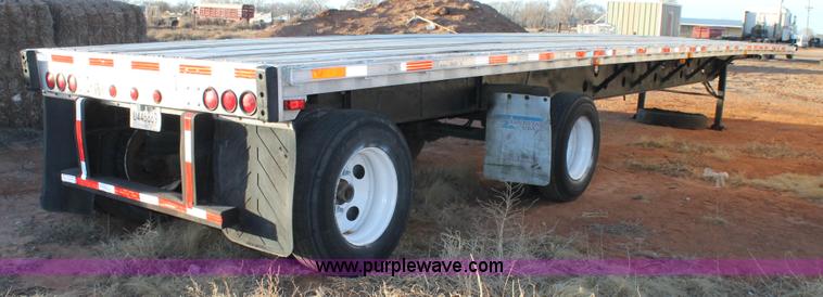 image for item H1642 1997 Transcraft Eagle flatbed trailer