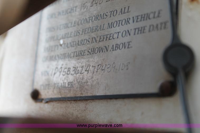 image for item H1661 2007 Parma silage trailer