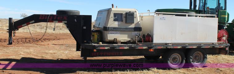 image for item H1666 2000 Big Tex gooseneck service trailer